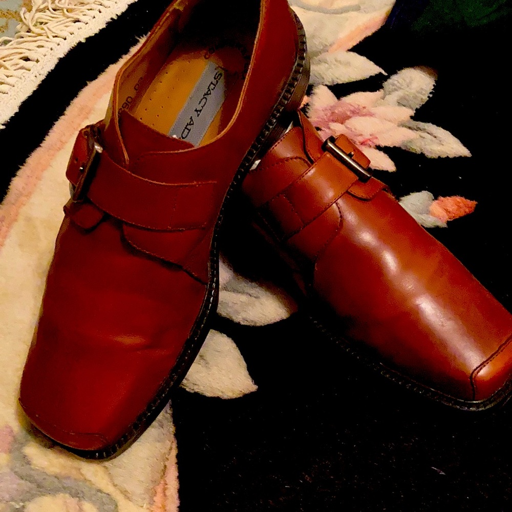 Stacy Adams brown leather shoes